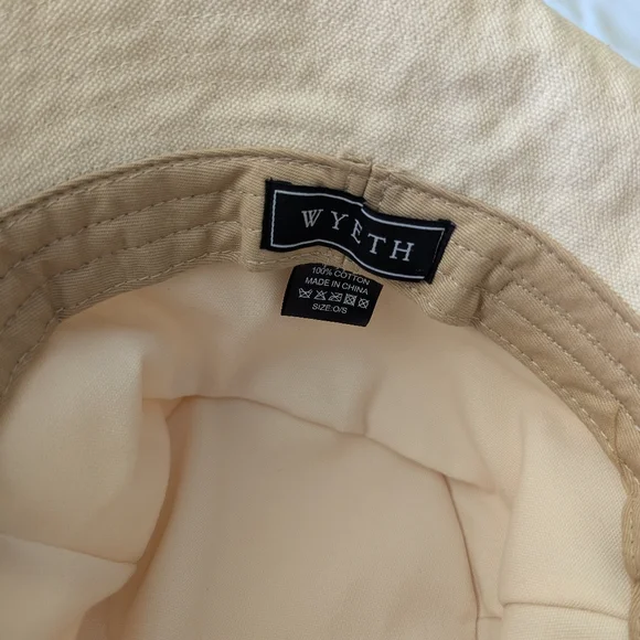 Wyeth Canvas Wide Brim Bucket Sun Hat - Picture 6 of 11